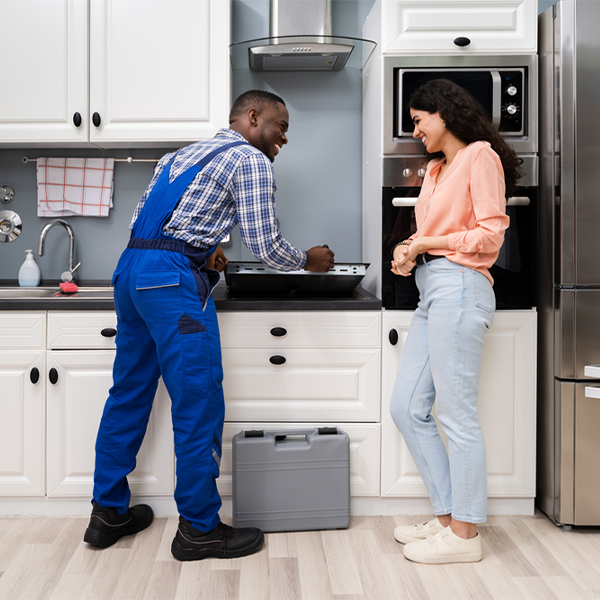 what kind of warranty do you offer on your cooktop repair services in Halltown